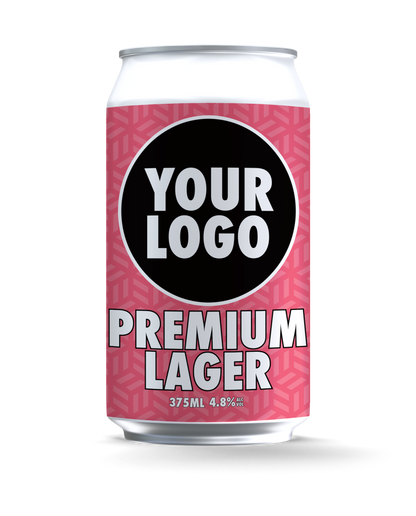 Custom 3D Beer Can Sign Metal Signs Premium Lager 