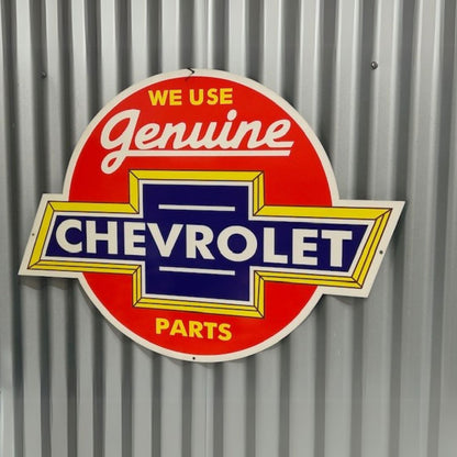 Chevy Genuine Parts Wall Sign Metal Signs 