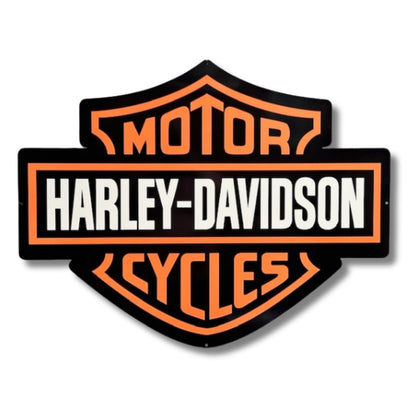 Harley Shield Wall Sign Metal Signs 
