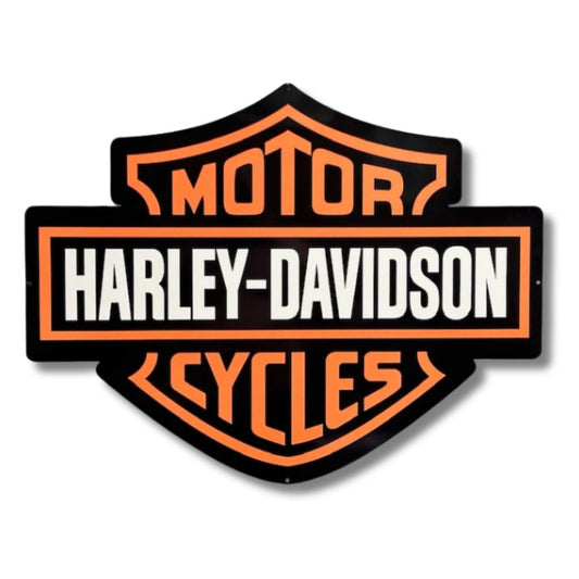 Harley Shield Wall Sign Metal Signs 