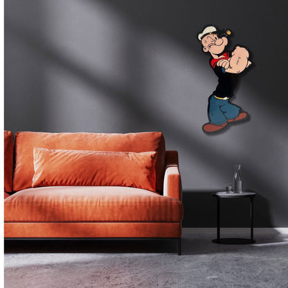 Popeye Wall Sign Metal Signs 
