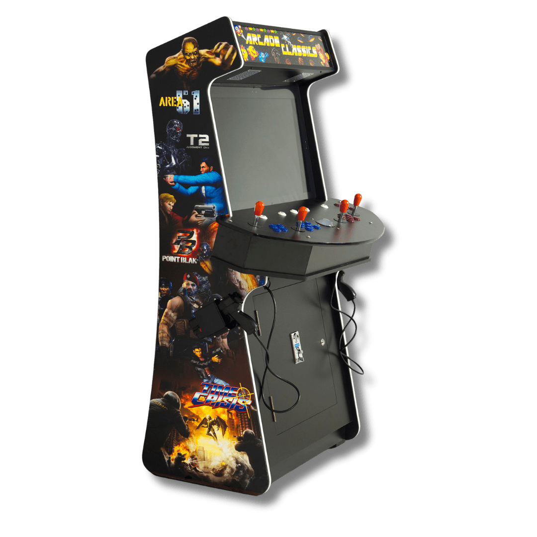 Player Machine 4 Player Shooter Arcade Machine | The Dens