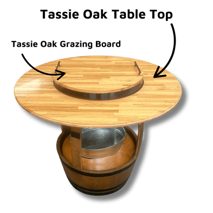 Jim Beam Wine Barrel Table Wine Barrel 