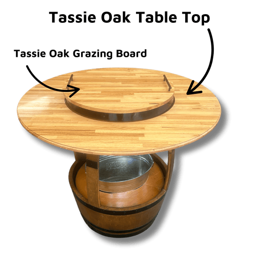 Jim Beam Wine Barrel Table Wine Barrel 
