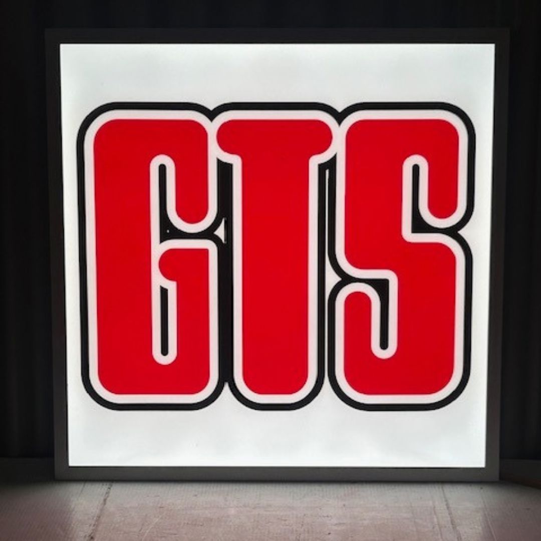 Holden GTS Light Up Sign 600 x 600MM Light Up Signs 