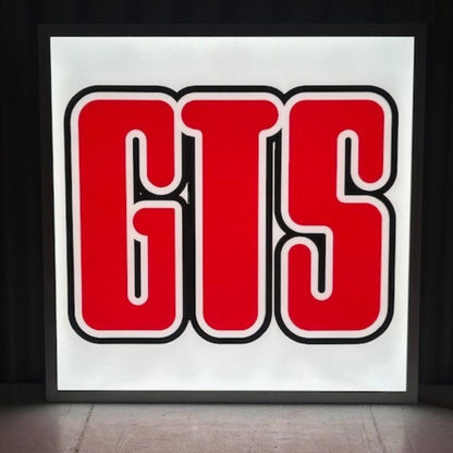 Holden GTS Light Up Sign 600 x 600MM Light Up Signs 