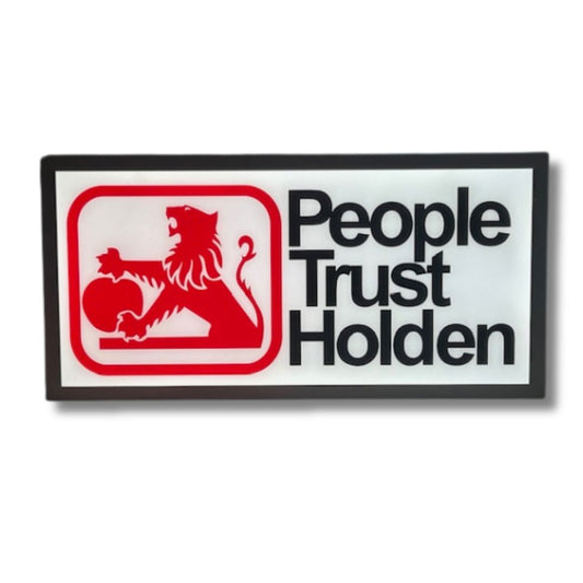 Holden Trust Light up Sign 600 x 300MM Light Up Signs 