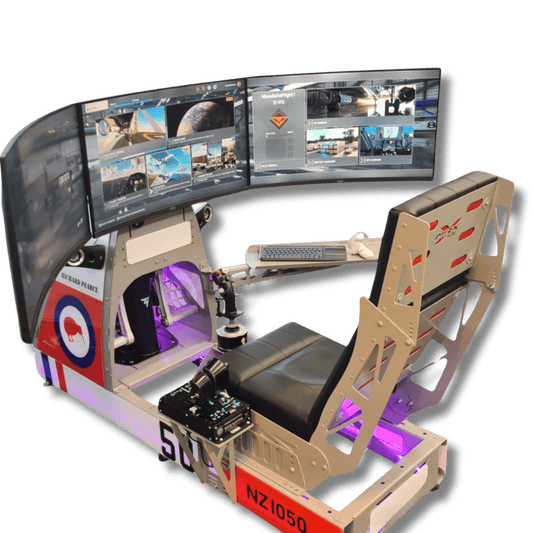 Flight Simulator Custom Design Video Game Arcade Cabinets 