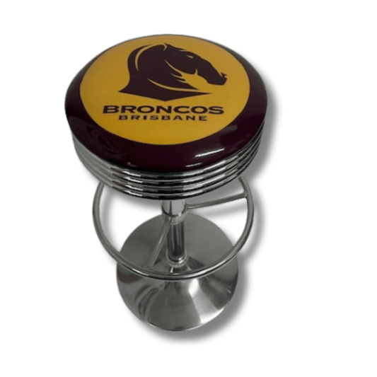 Broncos Retro Bar Stool Retro Bar Stools Chrome 