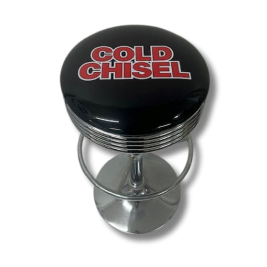 Cold Chisel Premium Retro Bar Stool Retro Bar Stools Chrome 