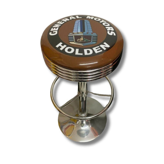 General Motors Holden Retro Bar Stool Retro Bar Stools Chrome 