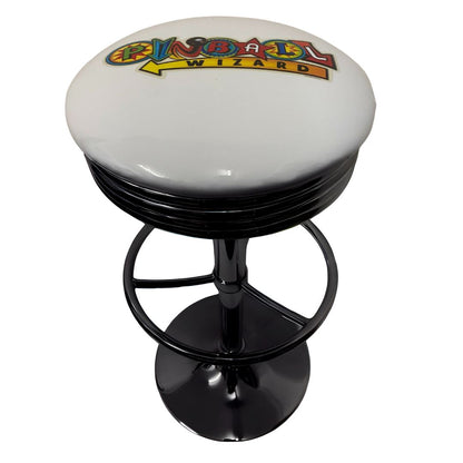 Pinball Wizard Retro Bar Stool Retro Bar Stools Black 
