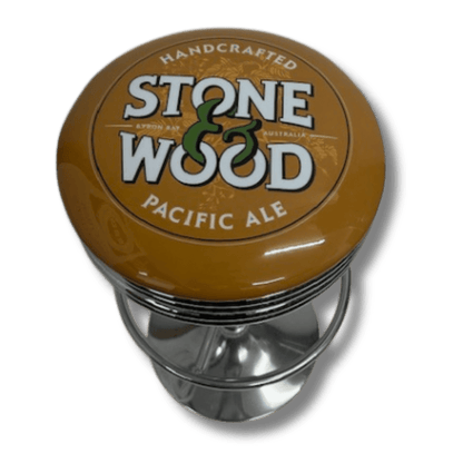 Stone & Wood Retro Bar Stool Retro Bar Stools Chrome 