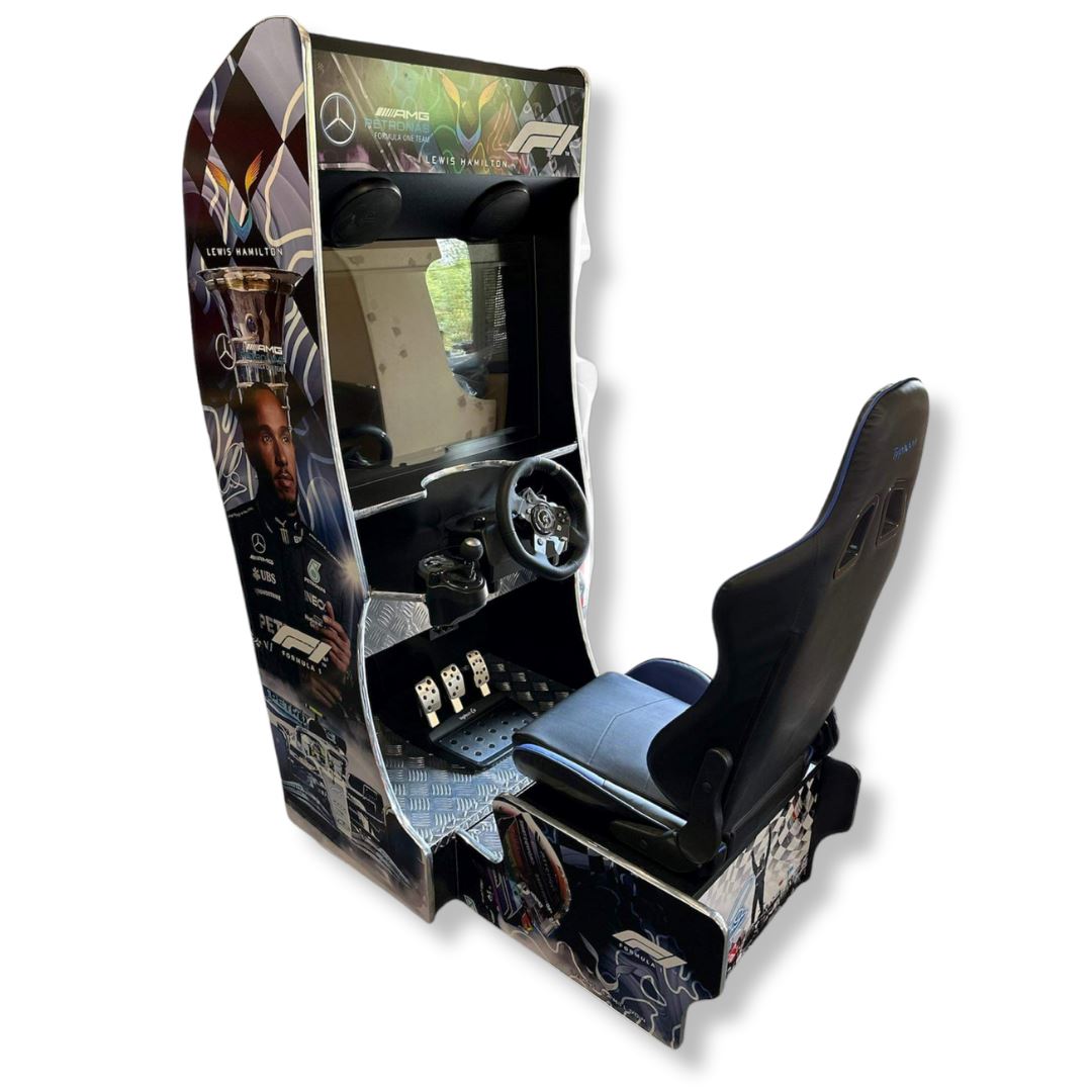 Lewis Hamilton Racing Simulator Arcade Machine Video Game Arcade Cabinets 