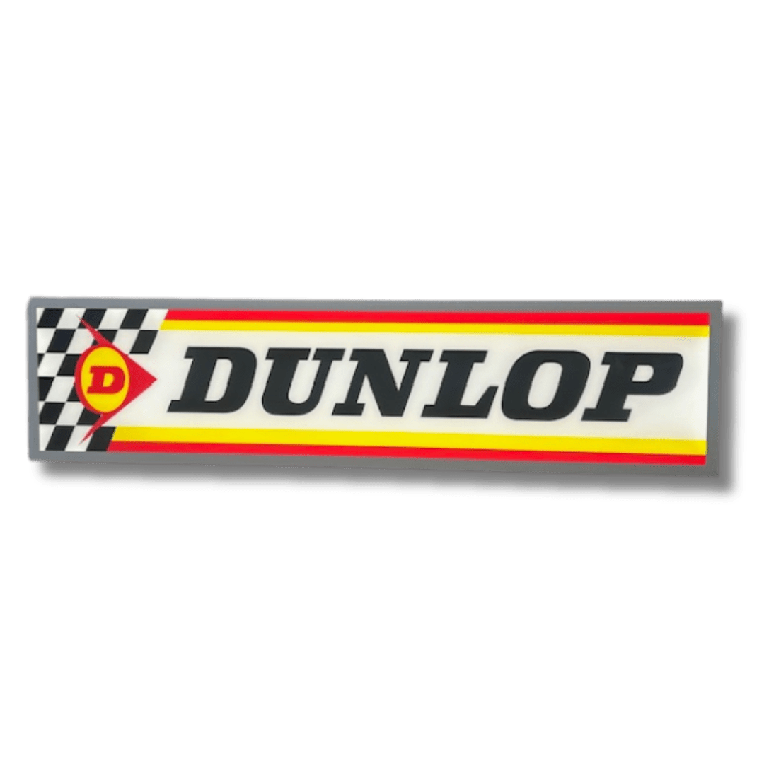 Classic Dunlop Light Up Sign 1200MM Light Up Signs 