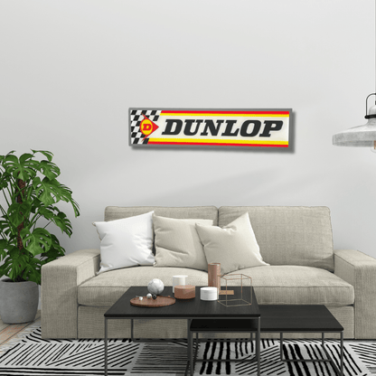 Classic Dunlop Light Up Sign 1200MM Light Up Signs 