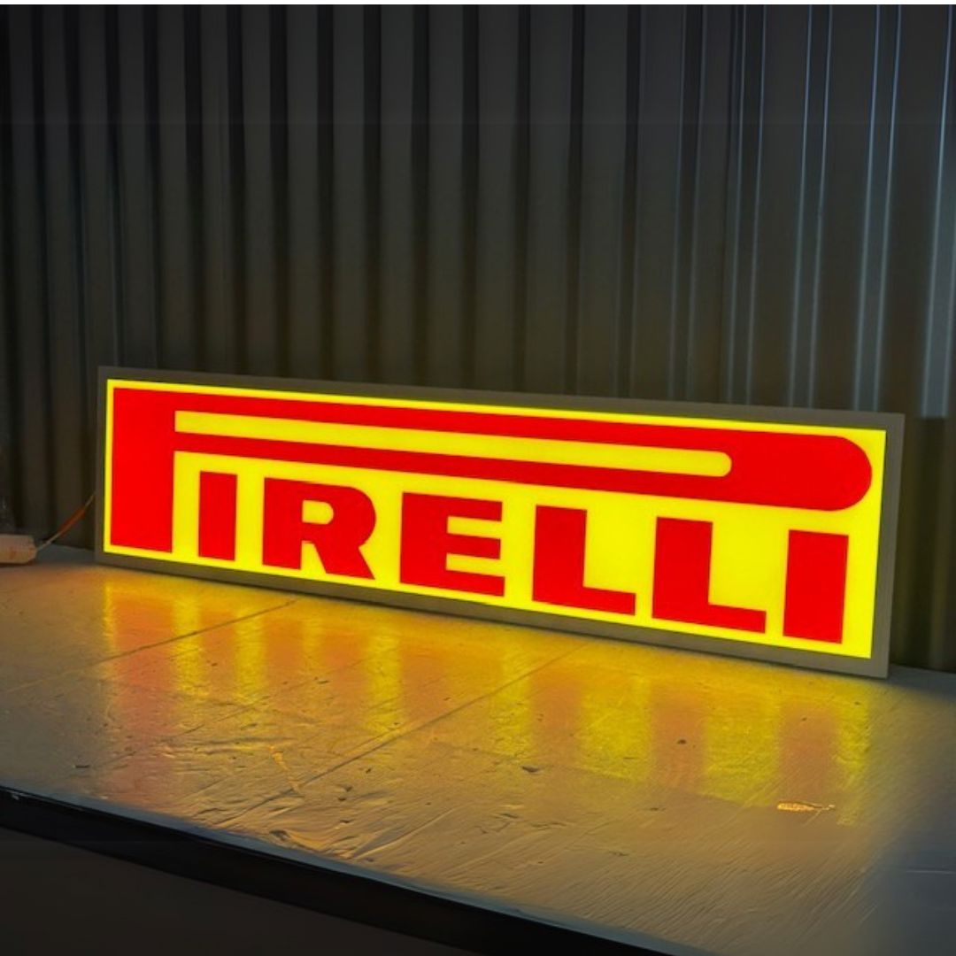 Pirelli Light Up Sign 1200MM Light Up Signs 