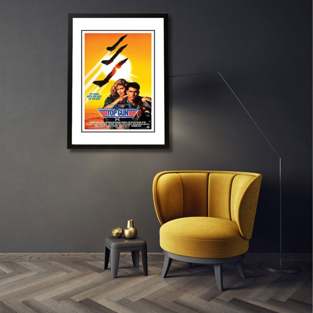 Top Gun Framed Movie Poster 