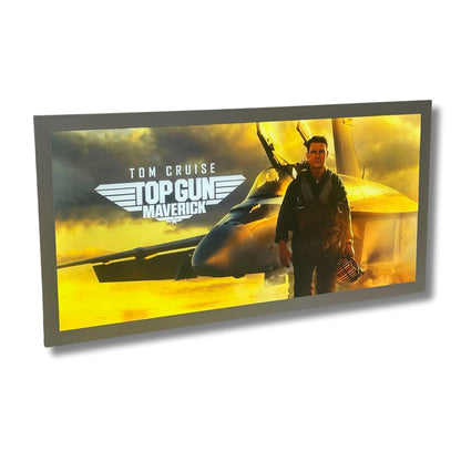 Top Gun Sign 600 x 300MM Light Up Signs 