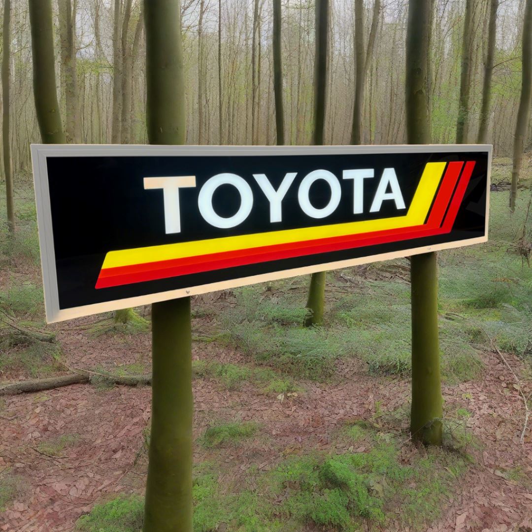 Toyota Light Up Sign 1200MM Light Up Signs 