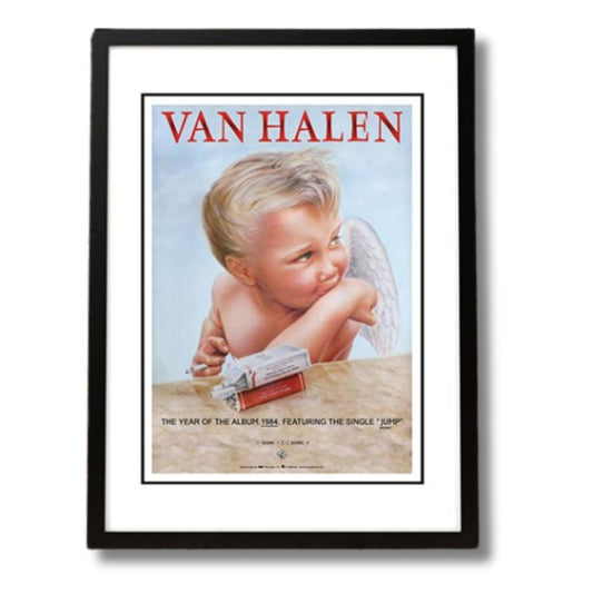 Van Halen Framed Band Poster Poster 