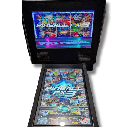 3/4 Intergalactic Clash Premium Virtual Pinball Machine 3/4 Pinball Machines 