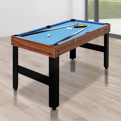 4FT 3-in-1 Foosball Soccer Hockey Pool Table Games Tables 