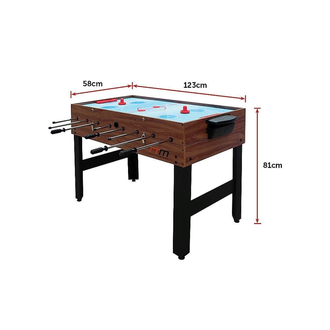 4FT 3-in-1 Foosball Soccer Hockey Pool Table Games Tables 