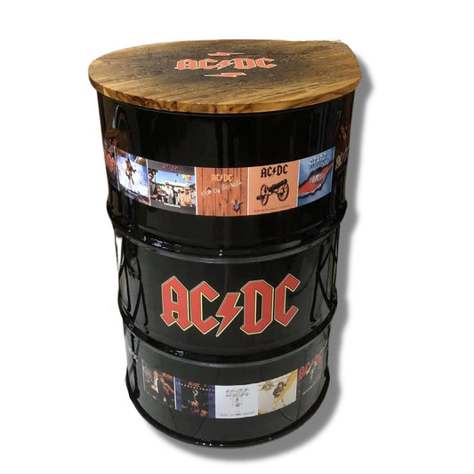 AC/DC Drum Table Drum Barrel 