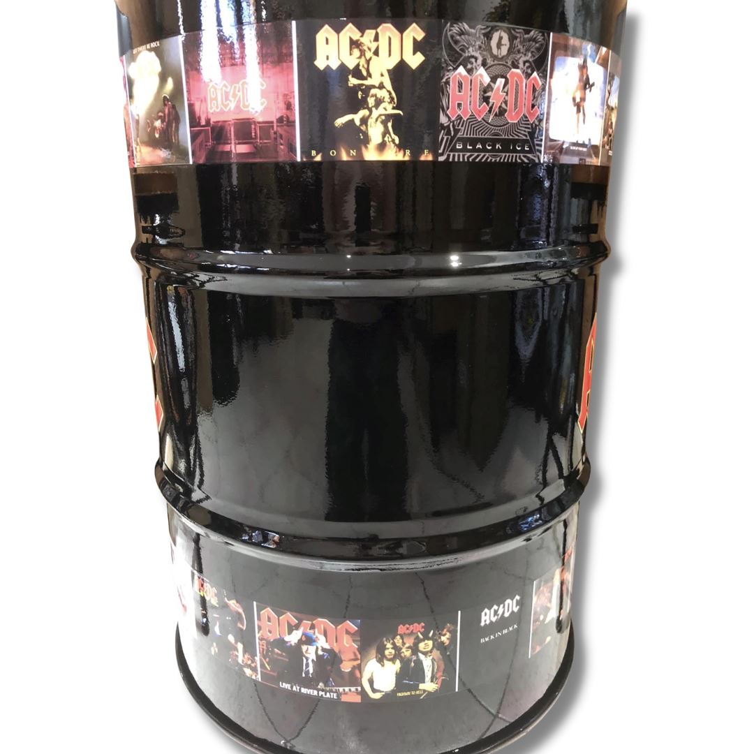AC/DC Drum Table Drum Barrel 