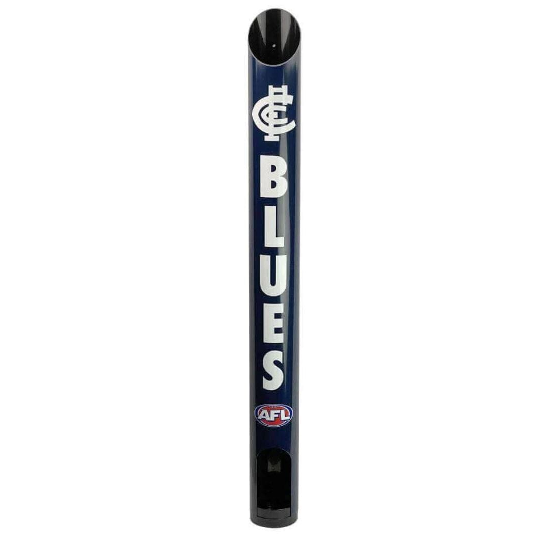 AFL Stubby Holder Dispensers Personalise Your Message Beverage Dispensers Carlton Blues 