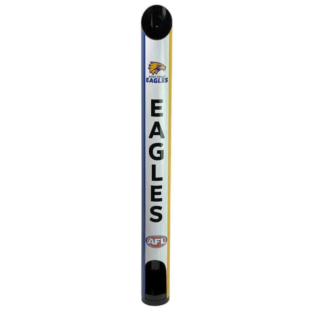 AFL Stubby Holder Dispensers Personalise Your Message Beverage Dispensers West Coast Eagles 
