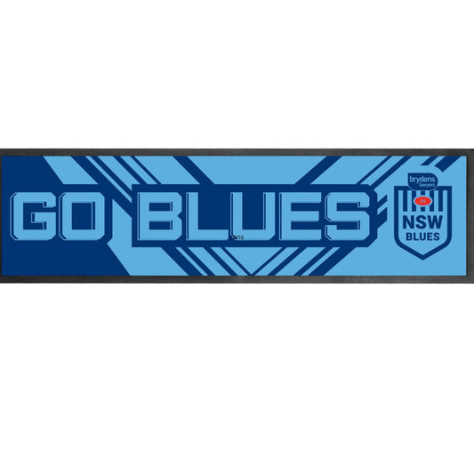 Blues NRL Premium Bar Runner 