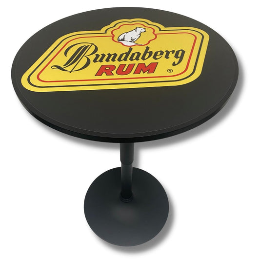 Bundaberg Bundy Rum Black Bar Table Bar Table 