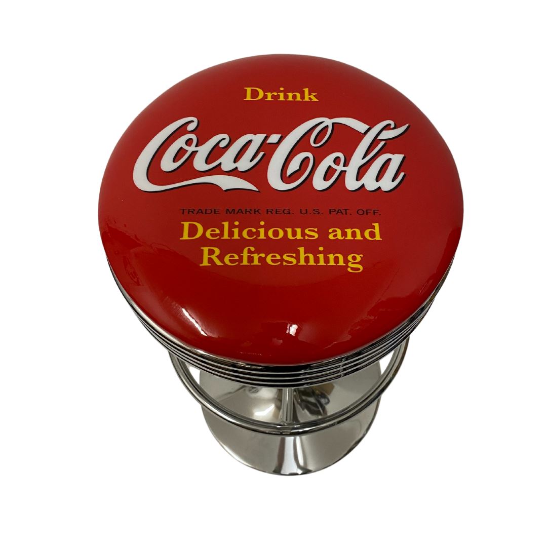 Coca Cola Coke Premium Retro Bar Stool Retro Bar Stools 