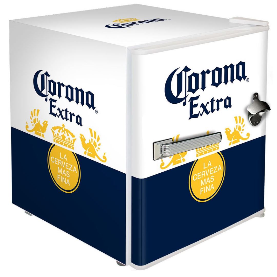 Corona Branded Mini Bar Fridge 46 Litre With Opener Refrigerators 
