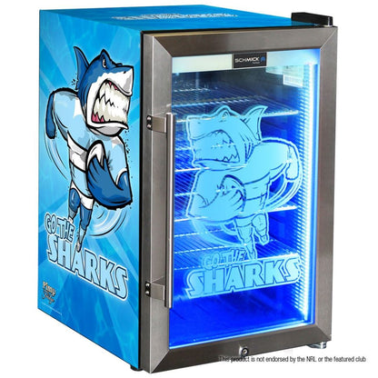 Cronulla Sharks NRL 70LT Mini Bar Fridge Refrigerators 