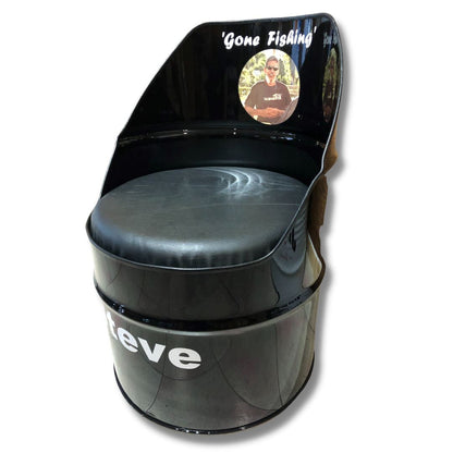 Custom Artwork Drum Seat Drum Barrel 