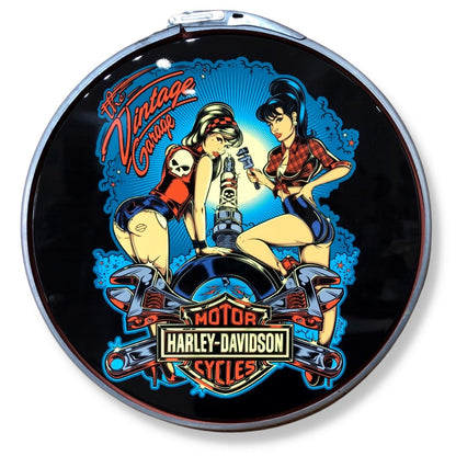 Custom Harley Drum Lid Furniture Harley Milwaukee 