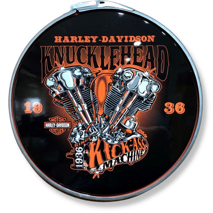 Custom Harley Drum Lid Furniture Knuckle Head 