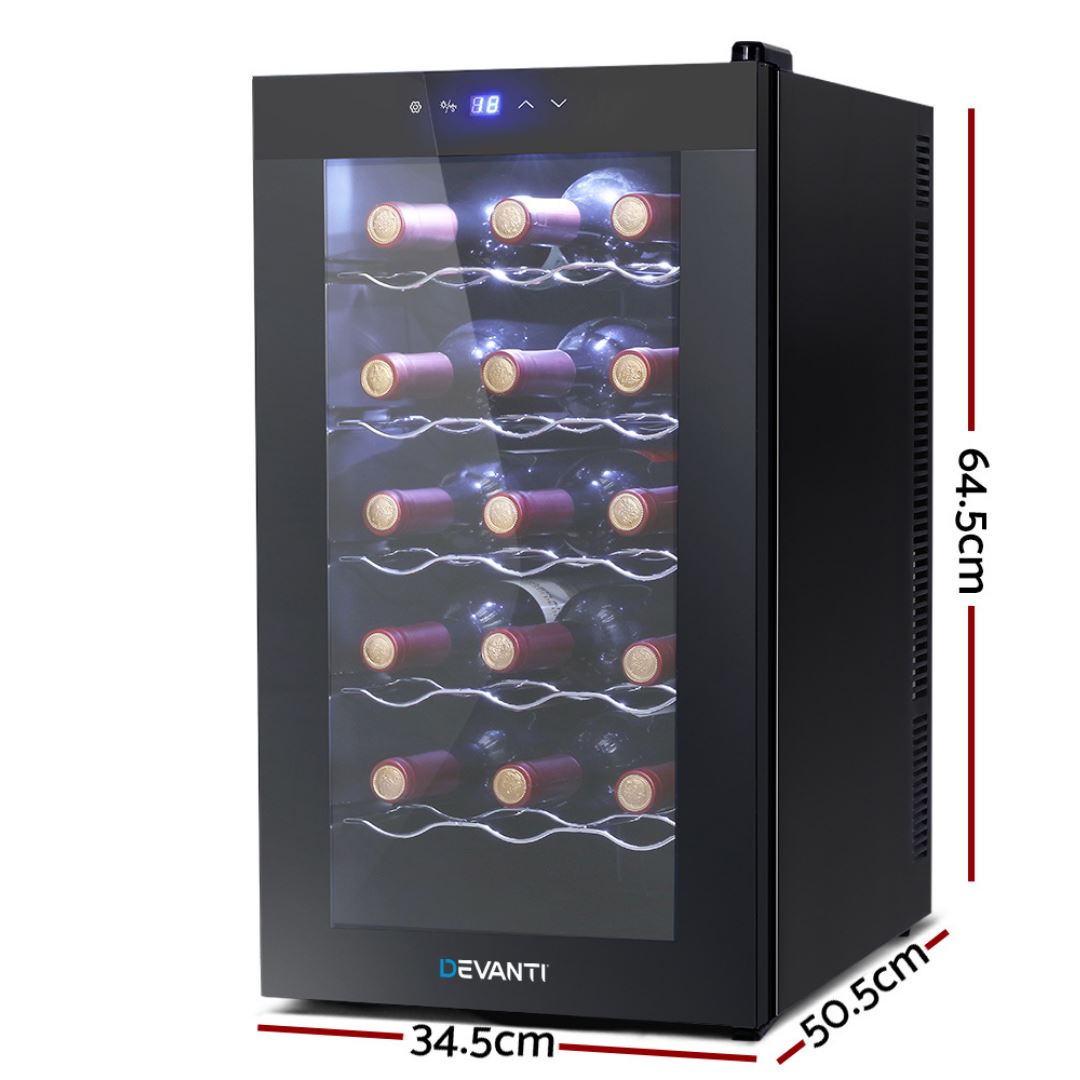 Avaris 18 Bottles Wine Cooler Refridgerators 