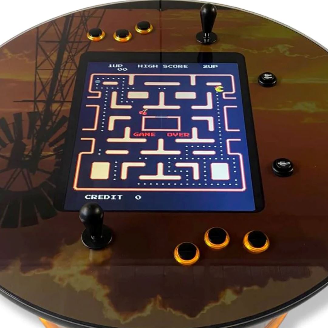 Donkey Kong v Pac Man Custom Drum Arcade Machine Arcade Barrel 