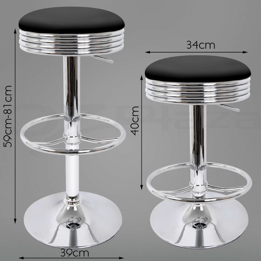 Fiat Premium Retro Bar Stool Retro Bar Stools 