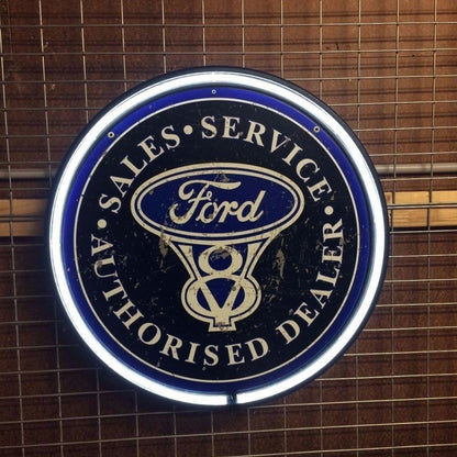 Ford Circular Neon Sign Neon Signs 