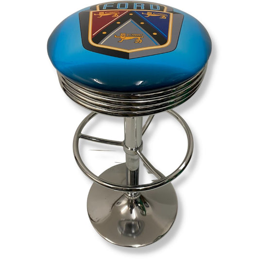 Ford Crest Retro Bar Stool Retro Bar Stools Chrome 