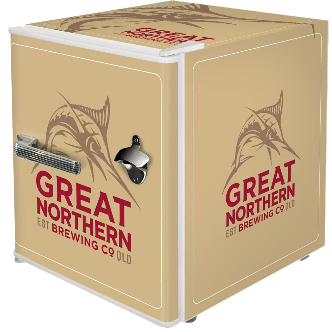 Great Northern Branded 46LT Retro Mini Bar Fridge Refrigerators 