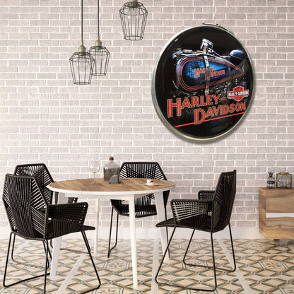 Hand Made Custom Harley Drum Lid Furniture 