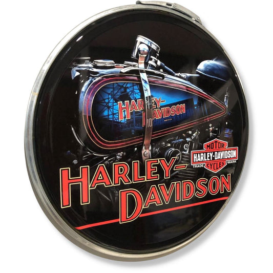 Hand Made Custom Harley Drum Lid Furniture Harley Bike Reflections 
