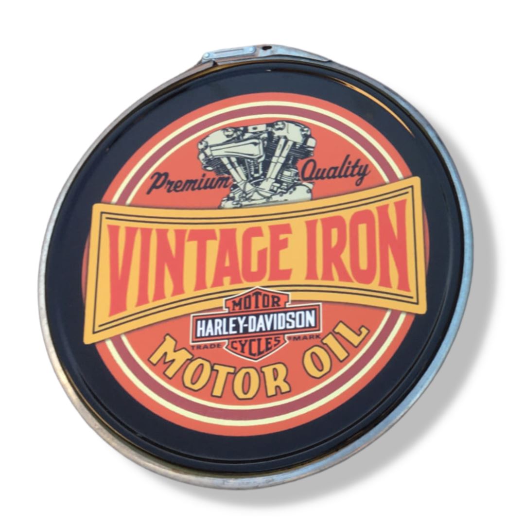 Hand Made Custom Harley Drum Lid Furniture Harley Vintage Iron 