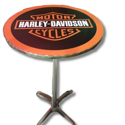 Harley Davidson Shield Bar Table Bar Table 